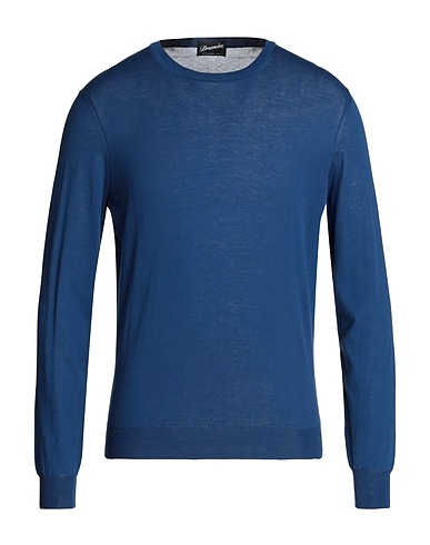 DRUMOHR Jumper Blue 100% Cotton