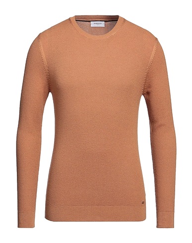 MARKUP Jumper Camel 40% Viscose, 30% Nylon, 23% Acrylic, 7% Cashmere