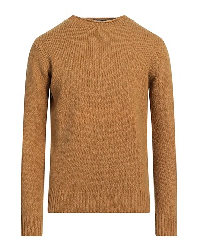 SUITE 16 Pullover Cammello 45% Lana, 42% Cotone, 13% Lana di alpaca