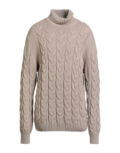 GRAN SASSO Polo neck Beige 100% Virgin Wool