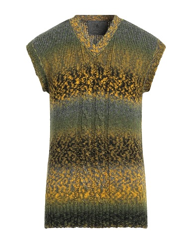 MESSAGERIE Jumper Military green 32% Acrylic, 32% Wool, 20% Polyamide, 16% Alpaca wool