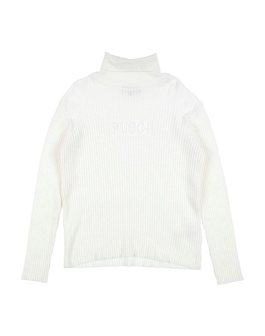 PUCCI Turtleneck Cream 40% Merino Wool, 30% Viscose, 20% Polyamide, 10% Cashmere