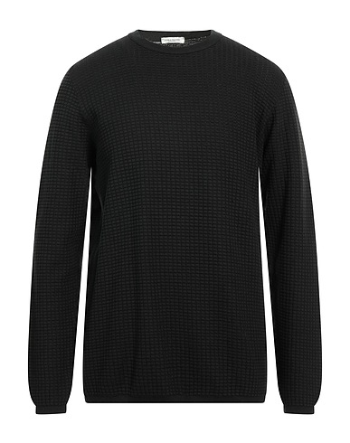 PAOLO PECORA Pullover Nero 100% Cotone