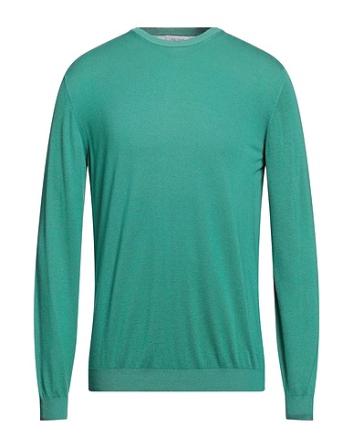 REYER Pullover Smaragdgrün 90% Viskose, 10% Kaschmir