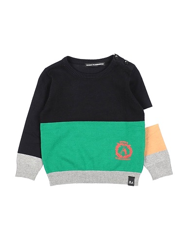 DANIELE ALESSANDRINI Pullover Schwarz 80% Viskose, 20% Nylon