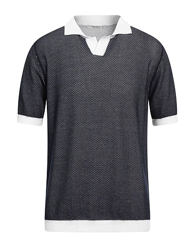 KANGRA Polo shirt Midnight blue 100% Cotton