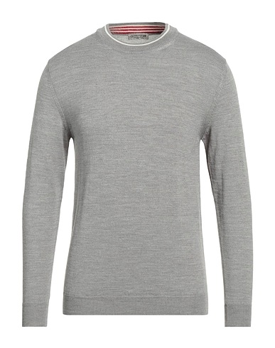 DANIELE ALESSANDRINI HOMME Sweater Grey 50% Acrylic, 50% Wool