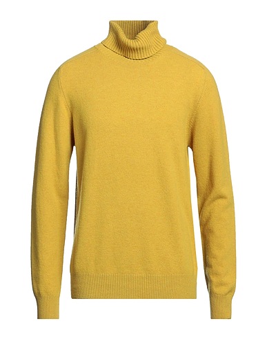 PAOLO PECORA Polo neck Military green 100% Virgin Wool