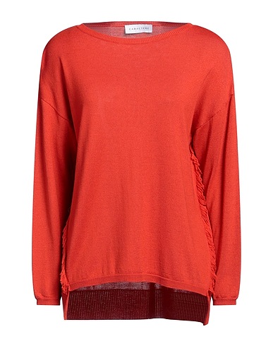 CARACTÈRE Jumper Rust 50% Polyacrylic, 50% Virgin Wool