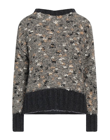 CARACTÈRE Sweater Black 43% Virgin Wool, 29% Alpaca wool, 16% Polyamide, 12% Wool
