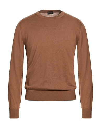 DRUMOHR Kaschmirpullover  Schokobraun 100% Kaschmir