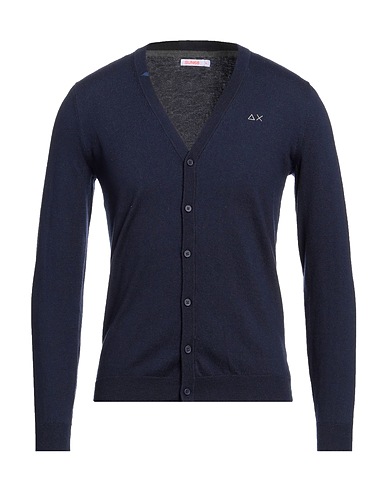 SUN 68 Cardigan 50% Laine mérinos, 50% Coton