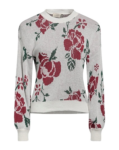 HAVEONE Jumper Ivory 50% Cotton, 50% Acrylic
