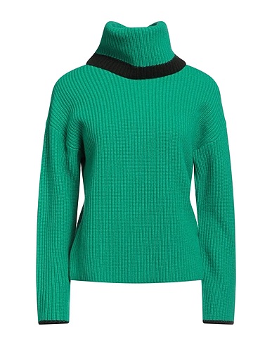 CARACTÈRE Jumper Green 47% Wool, 38% Viscose, 10% Polyamide, 5% Cashmere