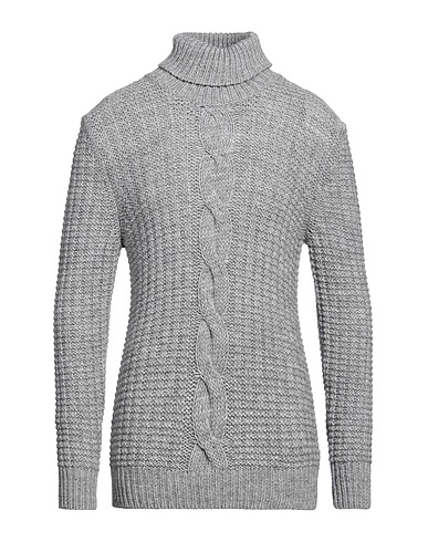 BELLWOOD Polo neck Grey 60% Acrylic, 15% Alpaca wool, 15% Wool, 10% Viscose