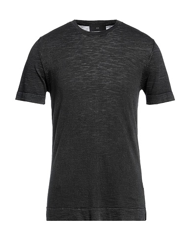 LIU •JO MAN Jumper Charcoal 100% Cotton