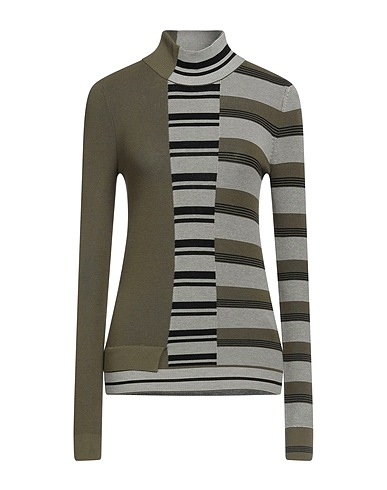 HIGH Dolcevita Verde militare 86% Rayon, 14% Poliestere
