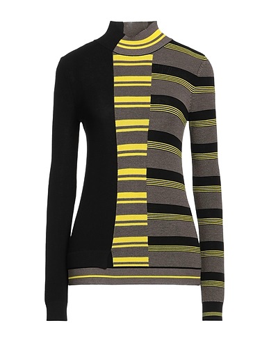 HIGH Turtleneck Yellow 86% Rayon, 14% Polyester
