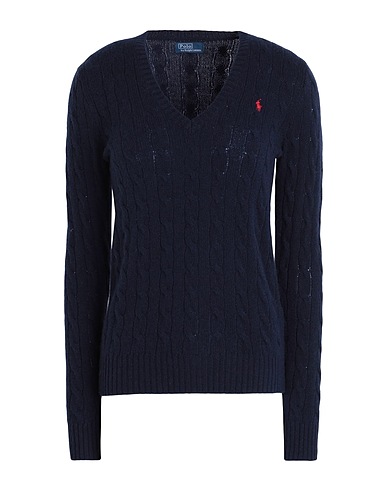 POLO RALPH LAUREN Sweater Navy 80% Wool, 20% Cashmere