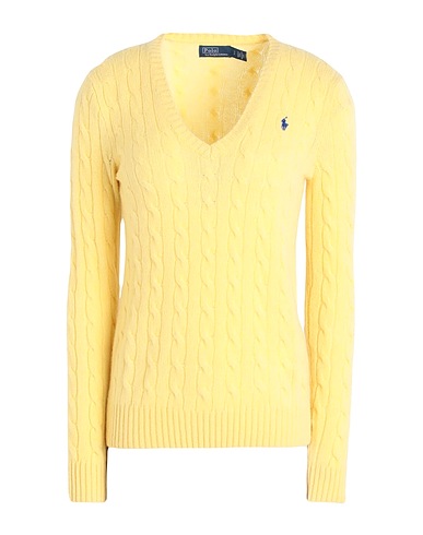 POLO RALPH LAUREN Jersey Amarillo 80% Lana, 20% Cachemir