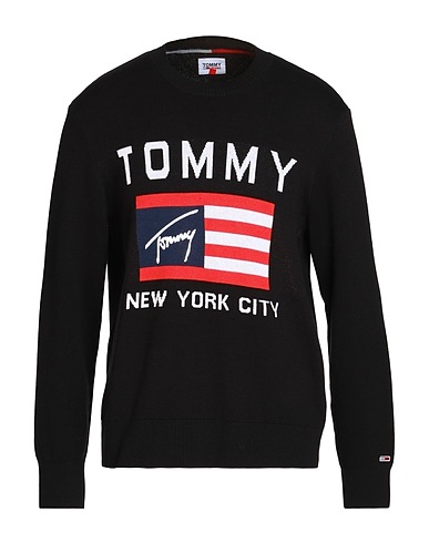 TOMMY JEANS Jumper Midnight blue 100% Cotton