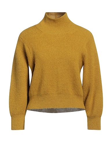 FABIANA FILIPPI Rollkragenpullover Senf 48% Merinowolle, 15% Andere Fasern, 13% Mohairwolle, 13% Alpakawolle, 11% Polyamid