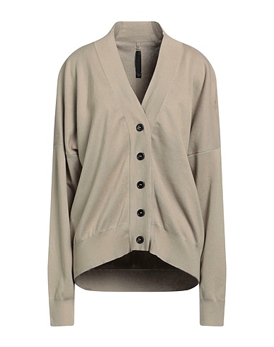 NIKE Cardigan Khaki 85% Cotton, 15% Elastane
