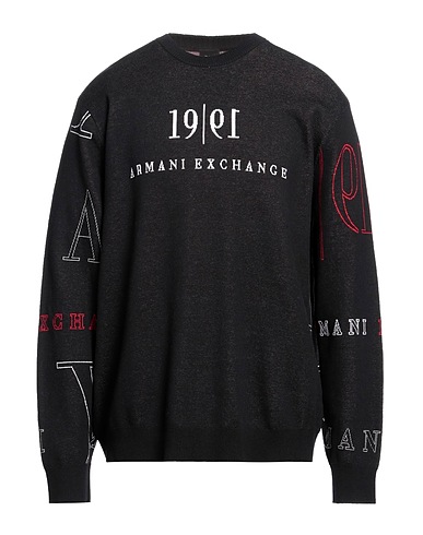 ARMANI EXCHANGE Sweater Black 100% Cotton