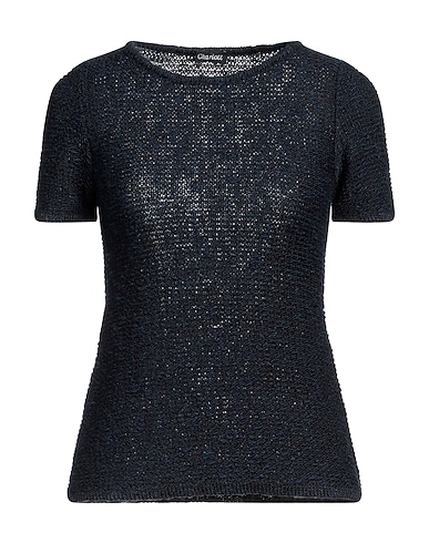 CHARLOTT Sweater Midnight blue 42% Cotton, 32% Viscose, 26% Linen, Polyester, Cupro