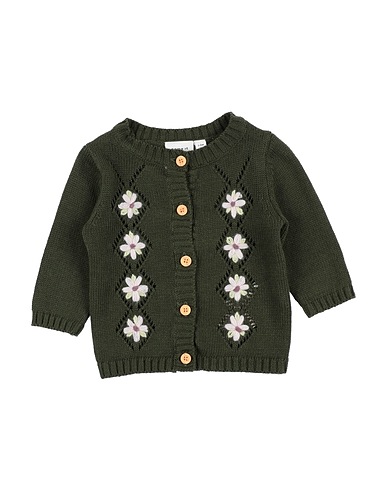 NAME IT® Cardigan Verde militare 100% Cotone organico