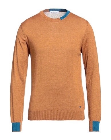 MANUEL RITZ Sweater Camel 50% Merino Wool, 50% Acrylic