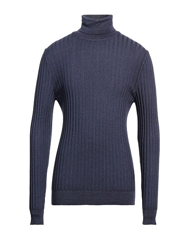 FILOVERSO Turtleneck Midnight blue 100% Merino Wool
