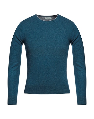BLOCK23 Pullover Avio 50% Lana, 40% Viscosa, 10% Cachemire