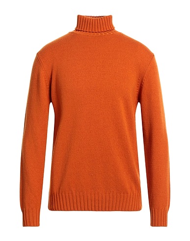 FILIPPO DE LAURENTIIS Cashmere jumper Rust 100% Cashmere