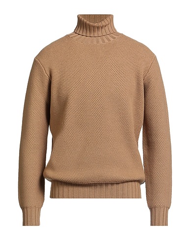 FILIPPO DE LAURENTIIS Dolcevita Cammello 100% Lana Merino