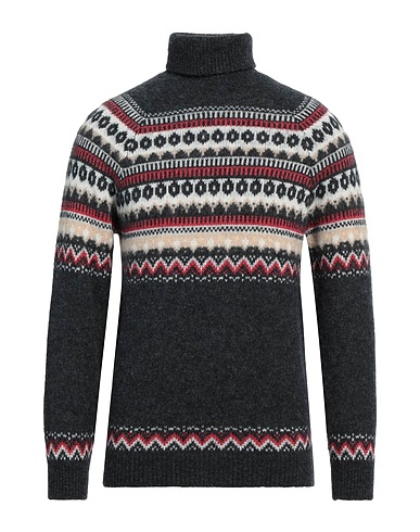BRUNELLO CUCINELLI Turtleneck Lead 52% Alpaca wool, 27% Wool, 21% Polyamide