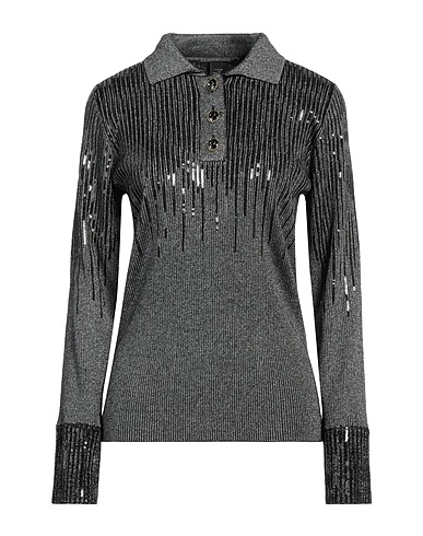 PINKO Jumper Charcoal 37% Wool, 24% Polyamide, 17% Acrylic, 15% Polyester, 7% Metallic fiber