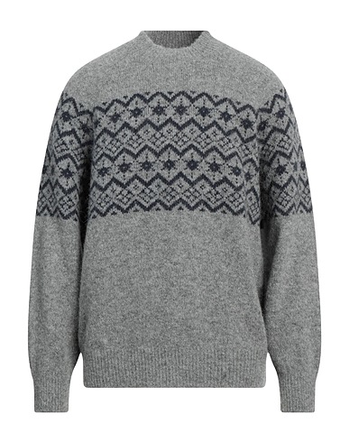 BRUNELLO CUCINELLI プルオーバー グレー 毛（アルパカ） 52% / ウール 27% / ナイロン 21%