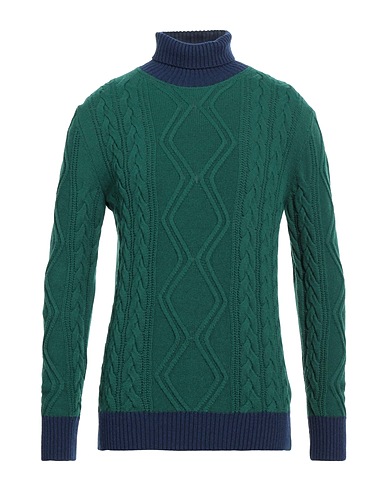 MQJ Turtleneck Dark green 35% Polyamide, 30% Wool, 30% Viscose, 5% Cashmere