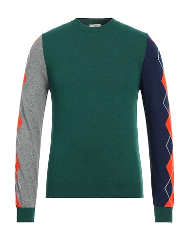 MQJ Sweater VERDE SCURO 35% Polyamide, 30% Wool, 30% Viscose, 5% Cashmere