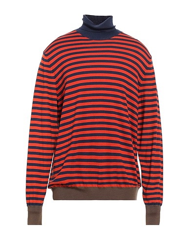 MQJ Turtleneck Orange 60% Wool, 40% Acrylic
