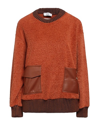 JIJIL Jumper Tan 100% Polyester