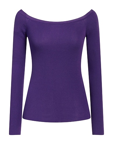 P.A.R.O.S.H. Sweater Purple 82% Cotton, 18% Polyamide