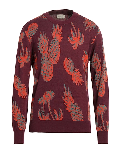 BROOKSFIELD Jumper Burgundy 100% Cotton