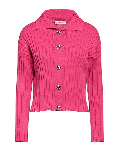 KONTATTO Cardigan Magenta 100% Cotone