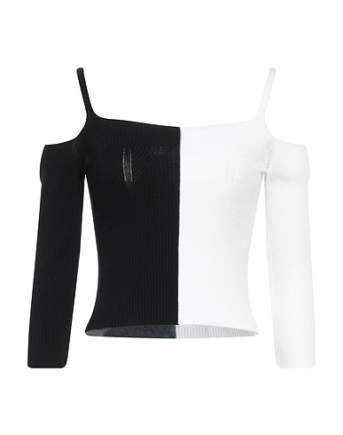 KONTATTO Pullover Noir 69% Viscose, 29% Acrylique, 2% Élasthanne