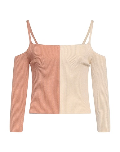 KONTATTO Sweater Beige 69% Viscose, 29% Acrylic, 2% Elastane