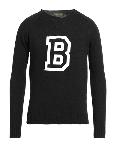 LANIFICIO PUBBLICO Jumper Black 80% Wool, 20% Polyamide