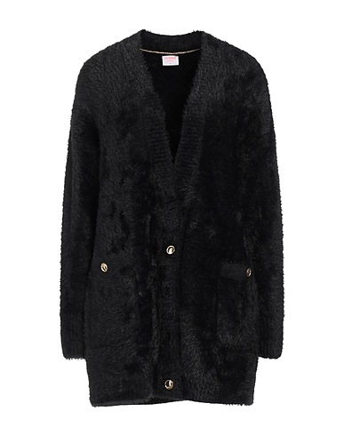 SUN 68 Cardigan Black 100% Polyamide