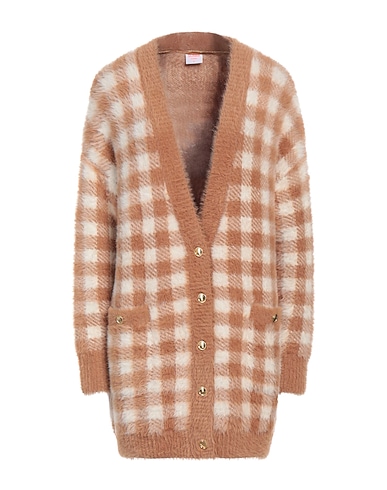SUN 68 Cardigan Camel 100% Polyamide